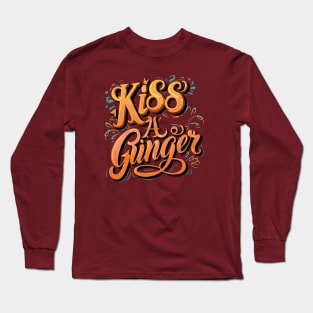 Kiss a Ginger Day – January Long Sleeve T-Shirt